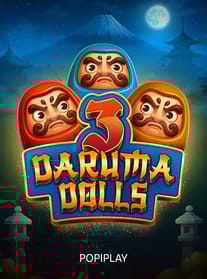 3 Daruma Dolls